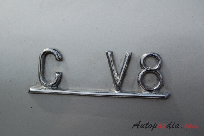 Jensen C-V8 1962-1966 (1965-1966 MkIII Coupé 2d), rear emblem  