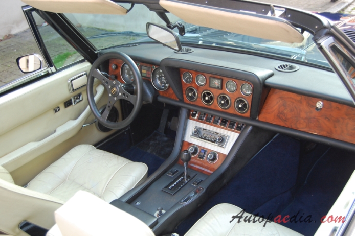 Jensen Interceptor Mark III 1971-1976 (1975 convertible 2d), interior
