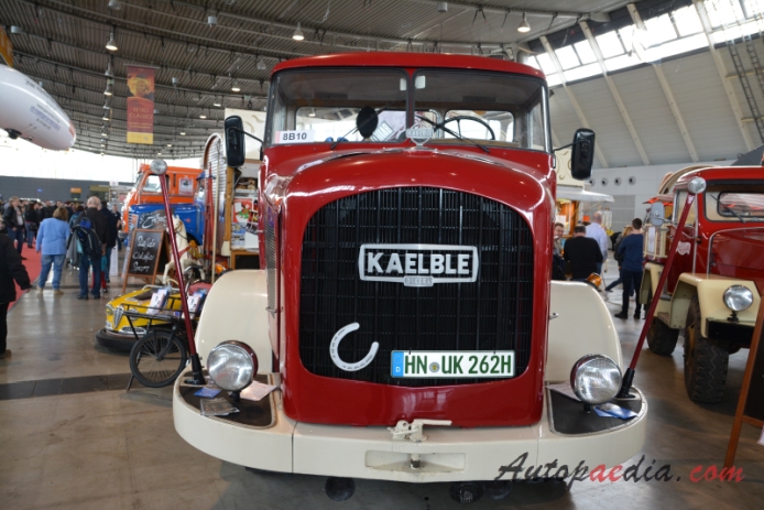 Kealble K 632 ZB 1962-1972 (1971-1972 Kealble KV 632 ZB/15 ciągnik), przód