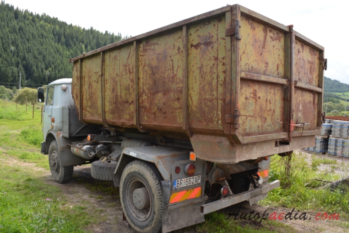 Skoda LIAZ 706 MT 1969-1987 (MTSP dump truck),  left rear view
