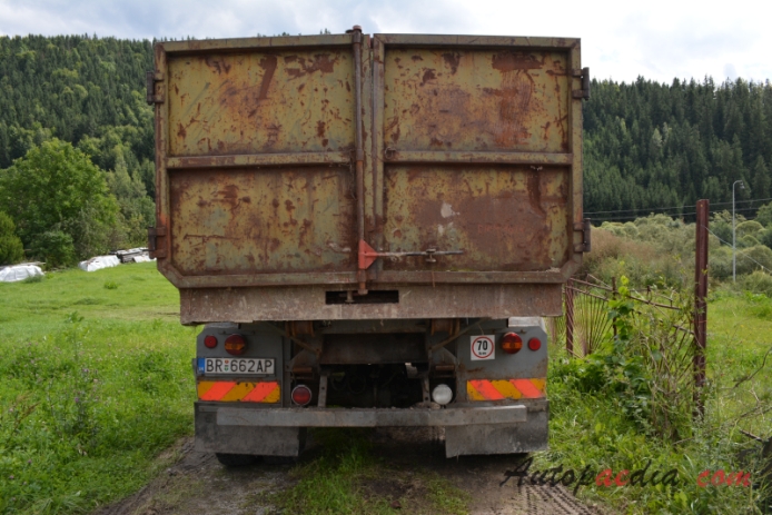 Skoda LIAZ 706 MT 1969-1987 (MTSP dump truck), rear view