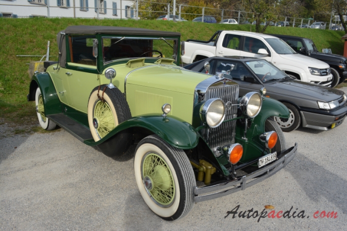 LaSalle 303 1927-1928 (1928 LaSalle Roadster 2d), prawy przód