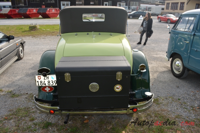 LaSalle 303 1927-1928 (1928 LaSalle Roadster 2d), rear view