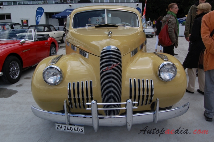 LaSalle 350 (Series 50, 52) 1934-1940 (1940 Coupé 2d), front view