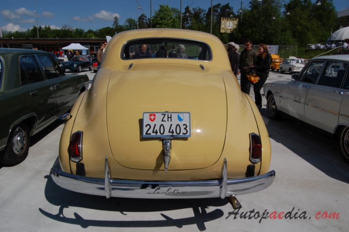 LaSalle 350 (Series 50, 52) 1934-1940 (1940 Coupé 2d), rear view