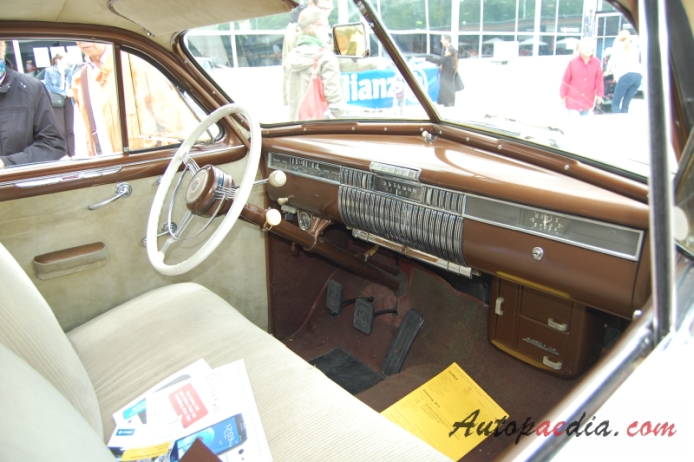 LaSalle 350 (Series 50, 52) 1934-1940 (1940 Coupé 2d), interior