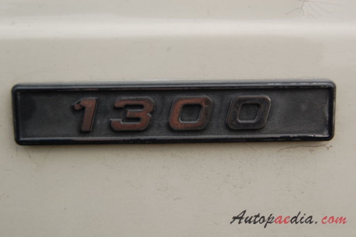 Lada 2107 1982-2012 (VAZ-21072 1300 sedan 4d), rear emblem  
