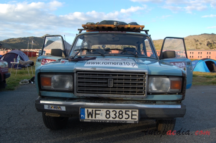 Lada 2107 1982-2012 (sedan 4d), front view