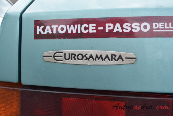 Lada Samara 1984-2013 (1998 2109 Eurosamara hatchback 5d), rear emblem  