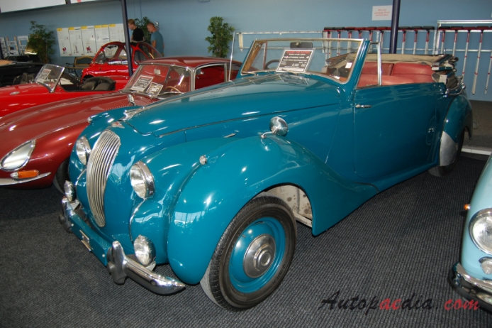 Lagonda 2.6-Litre 1948-1953 (1949 Tickford Drophead Coupé 2d), lewy przód