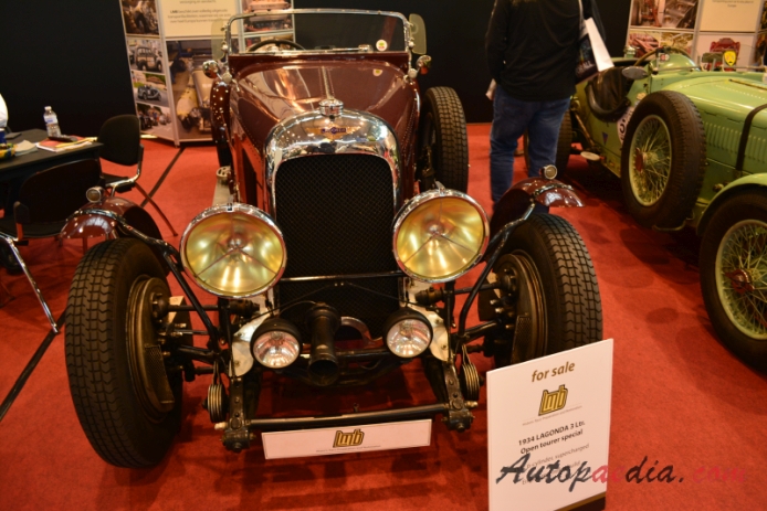 Lagonda 3-Litre 1. generacja 1928-1934 (1934 open tourer special), przód