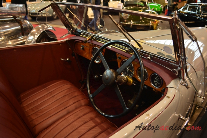Lagonda LG45 1936-1937 (1937 open tourer), interior