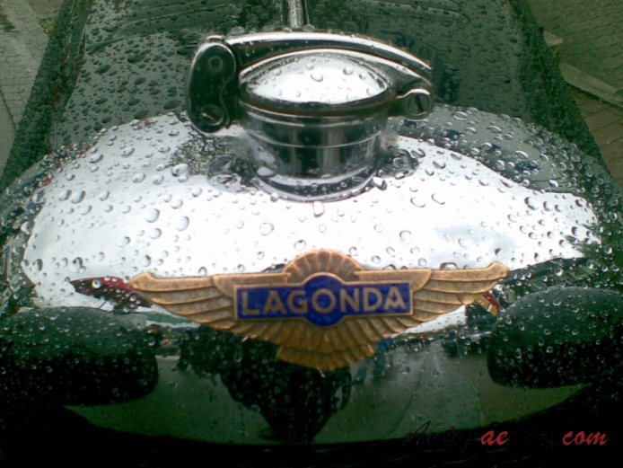 Lagonda M35 1934-1935 (1934 Rapide Le Mans), emblemat przód 