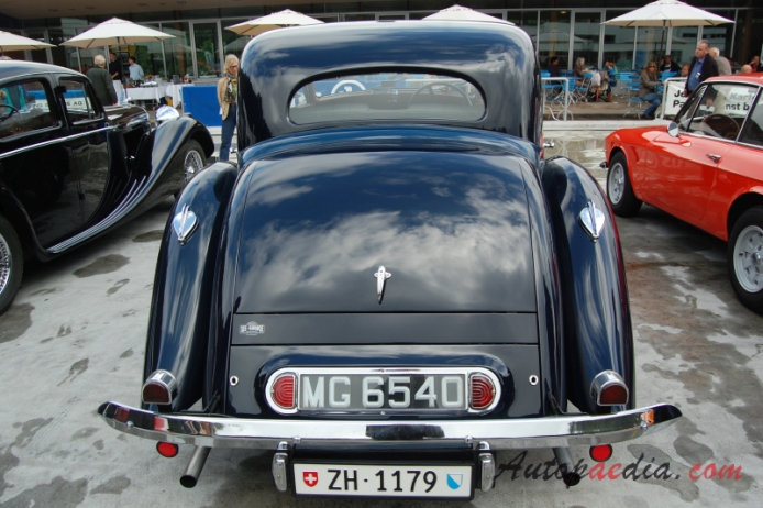 Lagonda V12 1938-1940 (saloon 4d), tył