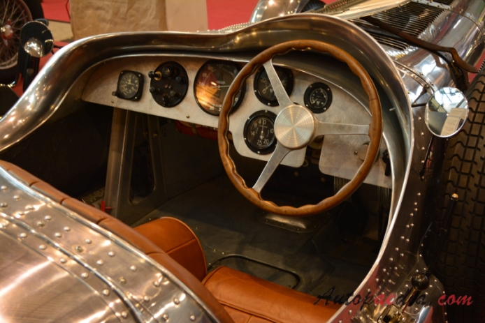 Lagonda Fox and Nicoll Special 1938 (4.5L open tourer), wnętrze