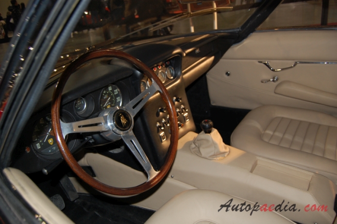 Lamborghini 400 GT 1966-1968, interior