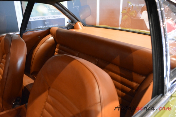 Lamborghini Islero 1968-1969 (1969), wnętrze