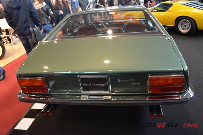 Lamborghini Jarama 1970-1976 (1971), tył