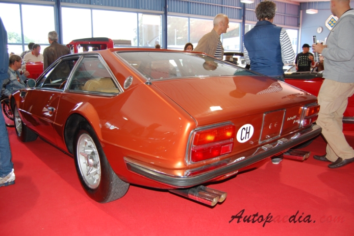 Lamborghini Jarama 1970-1976 (1972 400GT),  left rear view