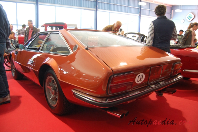 Lamborghini Jarama 1970-1976 (1972 400GT),  left rear view