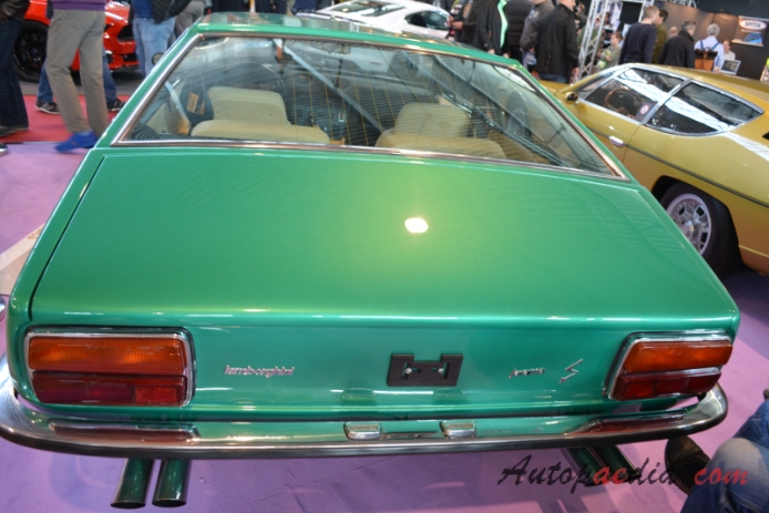 Lamborghini Jarama 1970-1976 (1972 Jarama S), rear view