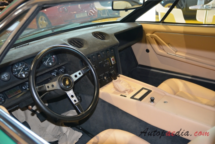 Lamborghini Jarama 1970-1976 (1972 Jarama S), wnętrze