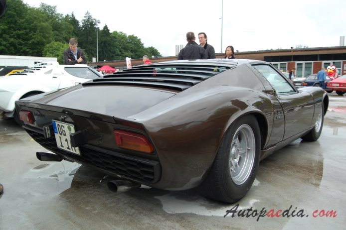 Lamborghini Miura 1966-1974 (1969-1971 S), right rear view