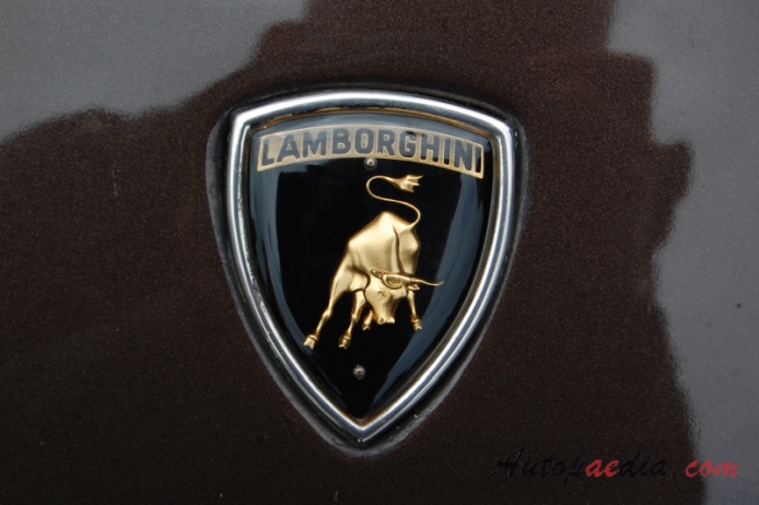 Lamborghini Miura 1966-1974 (1969-1971 S), front emblem  