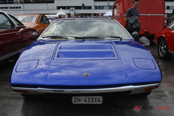 Lamborghini Urraco 1972-1979 (1973 P250), front view