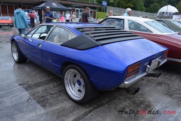 Lamborghini Urraco 1972-1979 (1973 P250),  left rear view