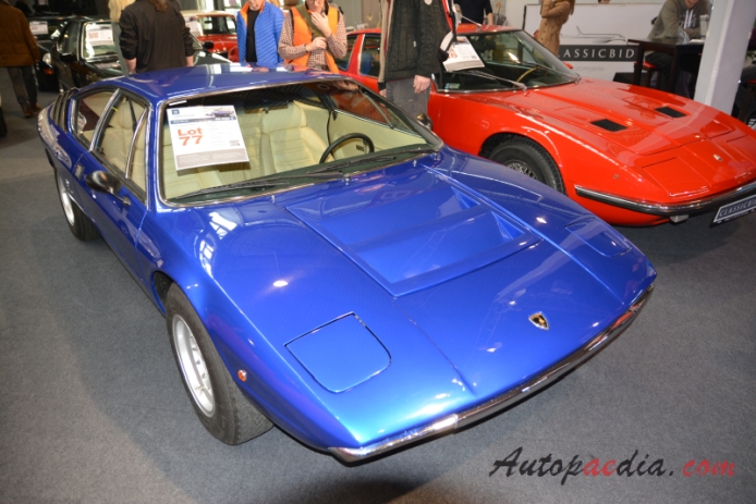 Lamborghini Urraco 1972-1979 (1973 P250), prawy przód