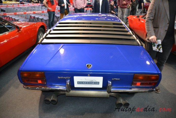 Lamborghini Urraco 1972-1979 (1973 P250), tył