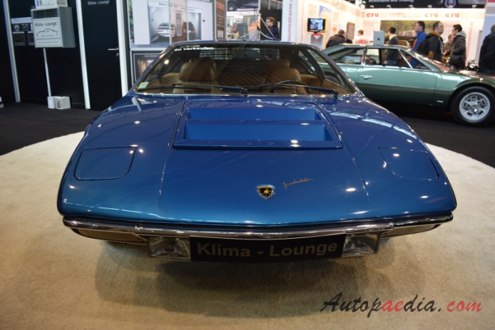 Lamborghini Urraco 1972-1979 (1973 P250 S), front view