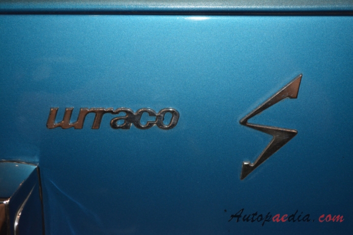 Lamborghini Urraco 1972-1979 (1973 P250 S), rear emblem  