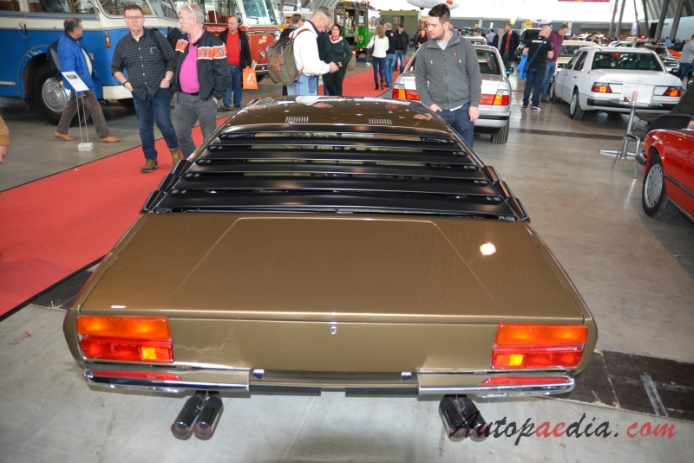Lamborghini Urraco 1972-1979 (1973 P250 S), rear view