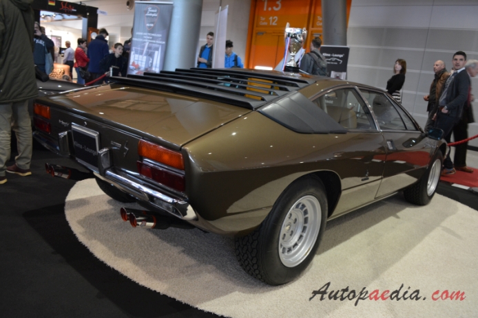 Lamborghini Urraco 1972-1979 (1976 P300 S), right rear view