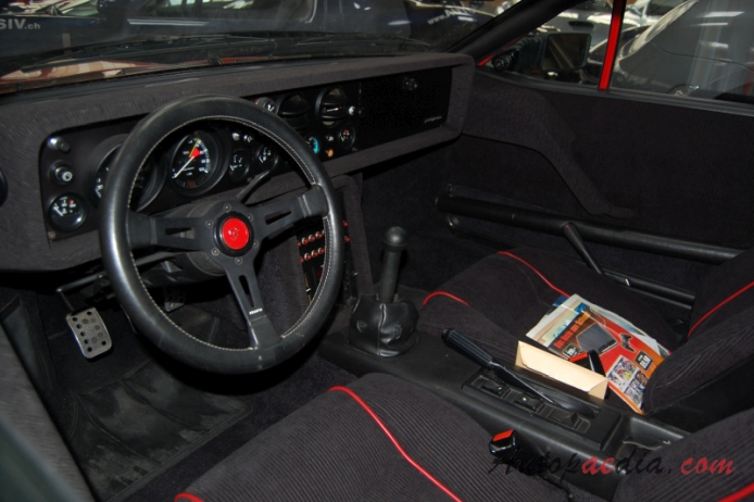 Lancia 037 1982-1983, wnętrze
