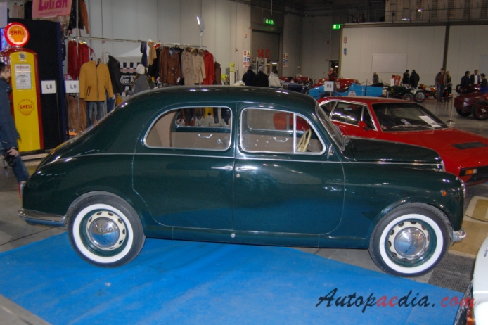 Lancia Appia 1st series 1953-1956 (1955 sedan 4d), right side view