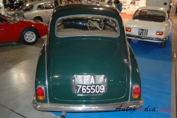 Lancia Appia 1st series 1953-1956 (1955 sedan 4d), rear view
