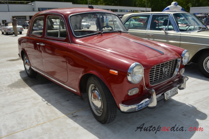 Lancia Appia 3rd series 1959-1963 (sedan 4d), right front view