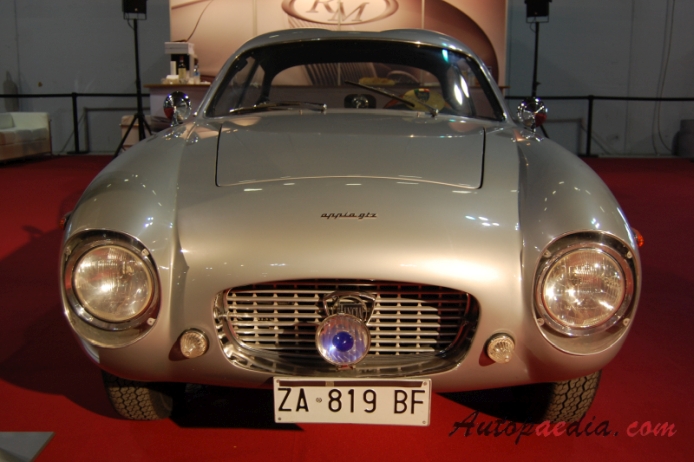 Lancia Appia Zagato 1956-1963 (1957-1958 GTZ Coupé 2d), przód
