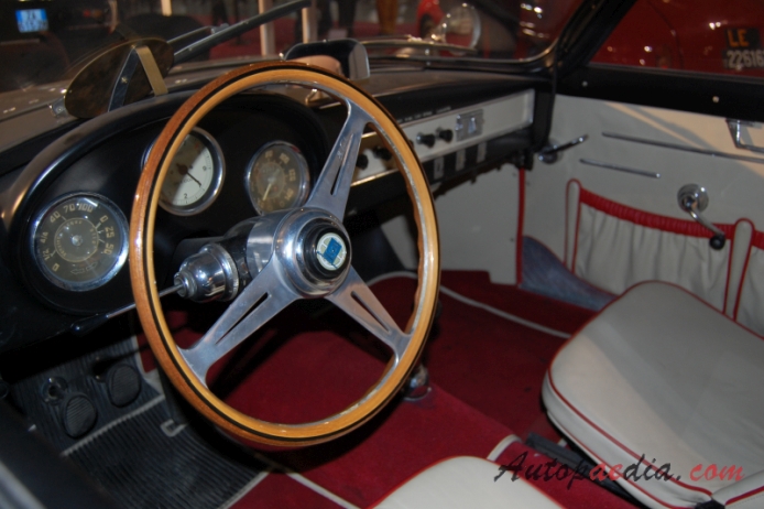 Lancia Appia Zagato 1956-1963 (1957-1958 GTZ Coupé 2d), wnętrze