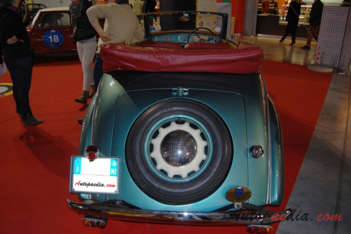 Lancia Aprilia 1937-1949 (1940 Pininfarina Transformabile 2d), rear view
