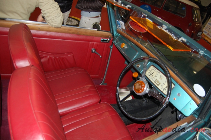 Lancia Aprilia 1937-1949 (1940 Pininfarina Transformabile 2d), interior