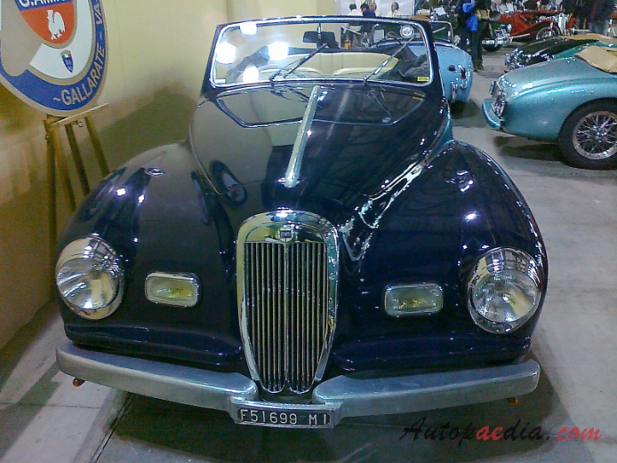 Lancia Aprilia 1937-1949 (1948 Pininfarina convertible 2d), front view