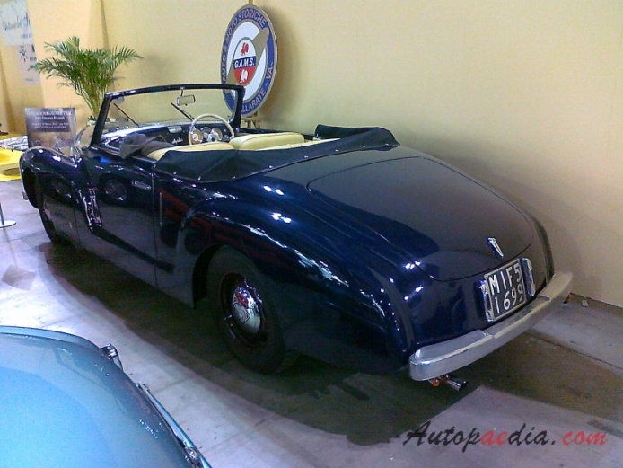 Lancia Aprilia 1937-1949 (1948 Pininfarina convertible 2d),  left rear view