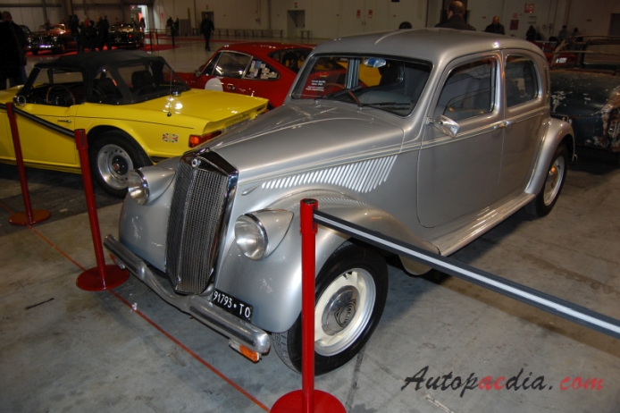 Lancia Aprilia 1937-1949 (1949 Berlina 4d), lewy przód