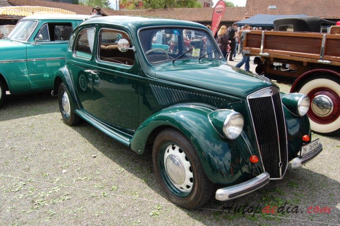 Lancia Ardea 1939-1953 (1950 4th series berlina 4d), right front view