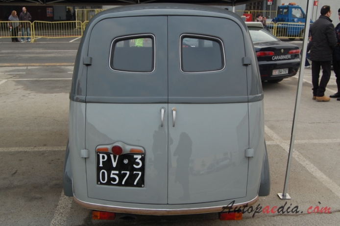 Lancia Ardea 1939-1953 (1951 4. series furgoncino 3d), tył