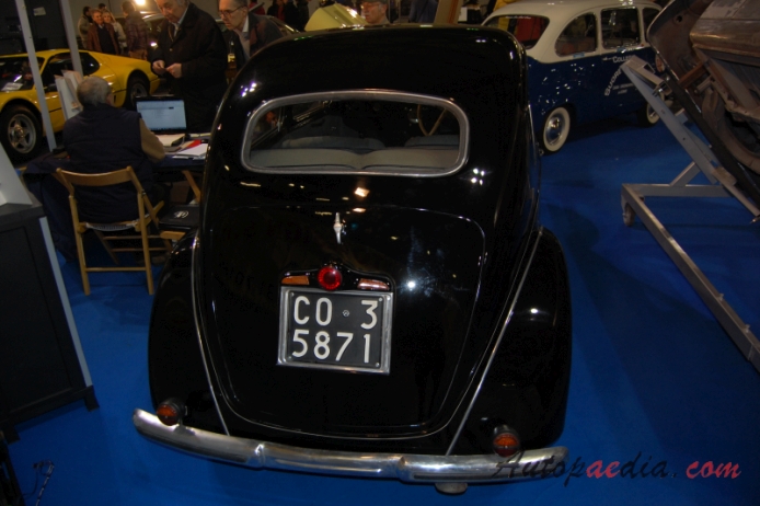 Lancia Ardea 1939-1953 (berlina 4d), rear view